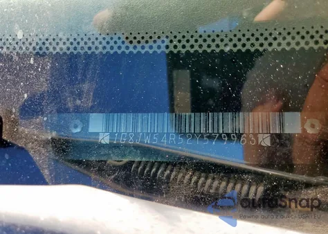 2002 Saturn L300 из США, поврежденный, VIN 1G8JW54R52Y579963